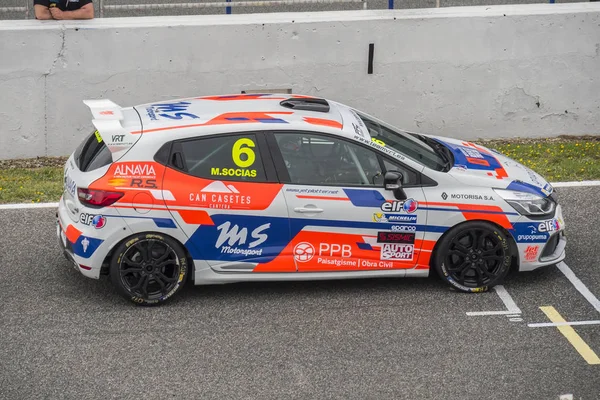 CADIZ - MAY 28: Clio Cup Spain at Jerez de la Frontera Circuit o — Φωτογραφία Αρχείου