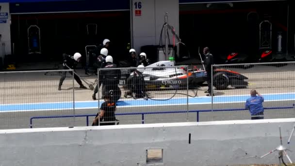 CADIZ - 28 MAI : World Series Formula V8 3.5 sur le circuit de Jerez de la Frontera le 28 mai 2017 à Cadix, Espagne — Video