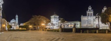 Vazquez Molina Meydanı gece, Ubeda, İspanya