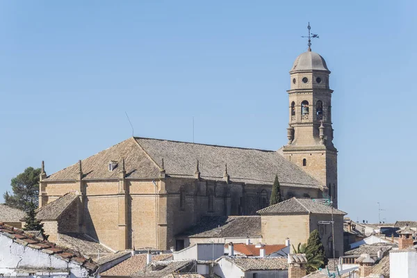 Baeza kathedrale, baeza stadt (Weltkulturerbe), jaen, spanien — Stockfoto