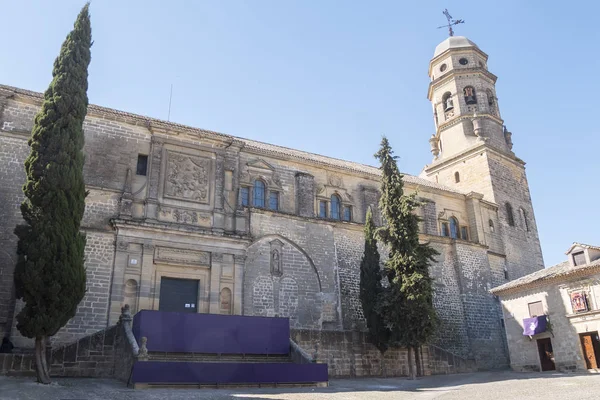 Καθεδρικός Ναός της Κοιμήσεως της Θεοτόκου του Baeza, Jaen, Ισπανία — Φωτογραφία Αρχείου