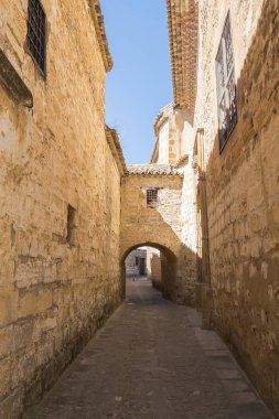 Baeza street, Jaen, İspanya