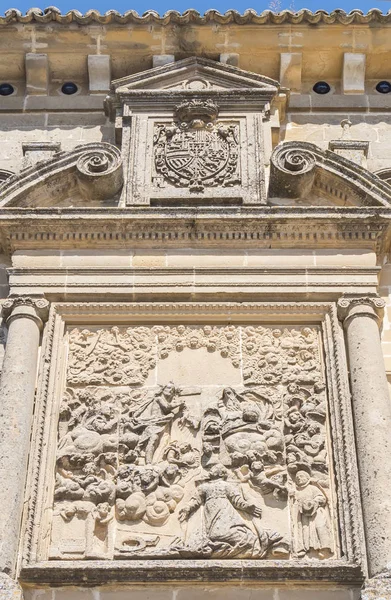 圣伊格纳西奥教堂外观细节，塞维利亚，哈恩西班牙 — 图库照片
