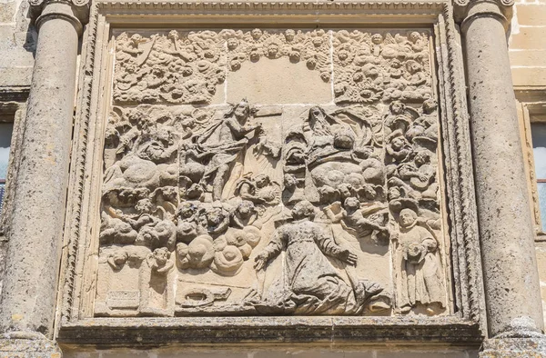 圣伊格纳西奥教堂外观细节，塞维利亚，哈恩西班牙 — 图库照片