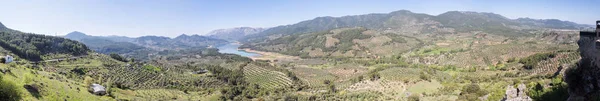 Aguilon lookout, Hornos de Segura, Guadalquivir river view, Jaen — Stok fotoğraf