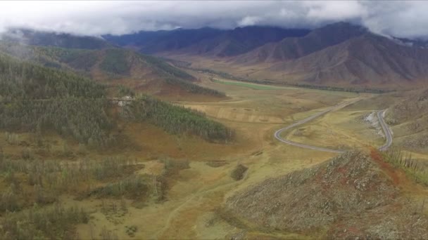 Colinas en el Altai — Vídeos de Stock