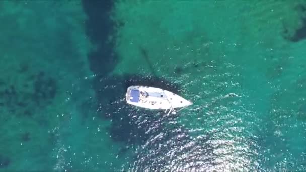 Yachting im schönen Griechenland — Stockvideo