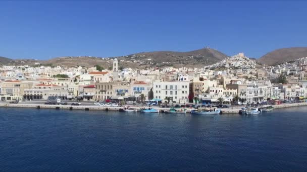 Yachting in beautiful Greece — Stock Video