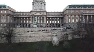 Buda Kalesi çeyrek, günbatımı. UNESCO 1987. Macaristan, Budapeşte.