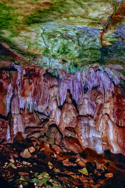 Marmurowa Jaskinia Chatyrdag Płaskowyż Krym Przez Siergieja Nosowa Obraz Stockowy