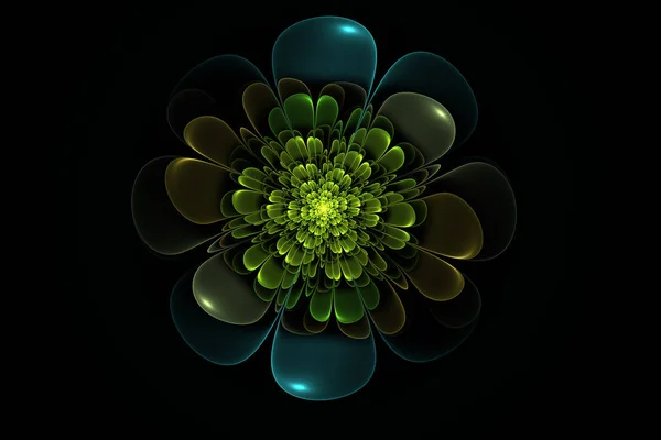 Çiçek rasgele Fractal