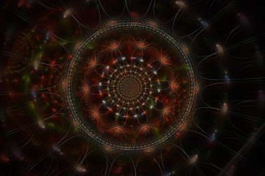 bilgisayar tarafından oluşturulan fraktal resim