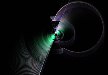 bilgisayar tarafından oluşturulan fraktal resim