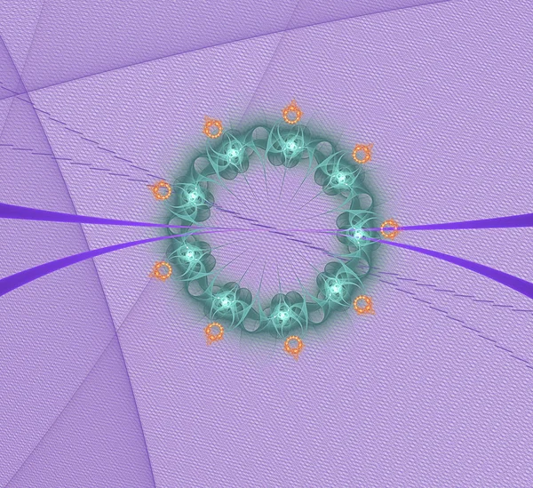 bilgisayar tarafından oluşturulan fraktal resim
