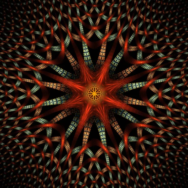 bilgisayar tarafından oluşturulan fraktal resim