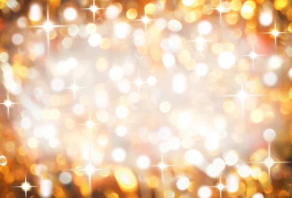 Background gold ,glowing sequins — Stock Photo, Image