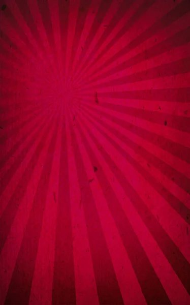 Red vintage background, paper texture, rays, old, vintage, retro — Stock Photo, Image