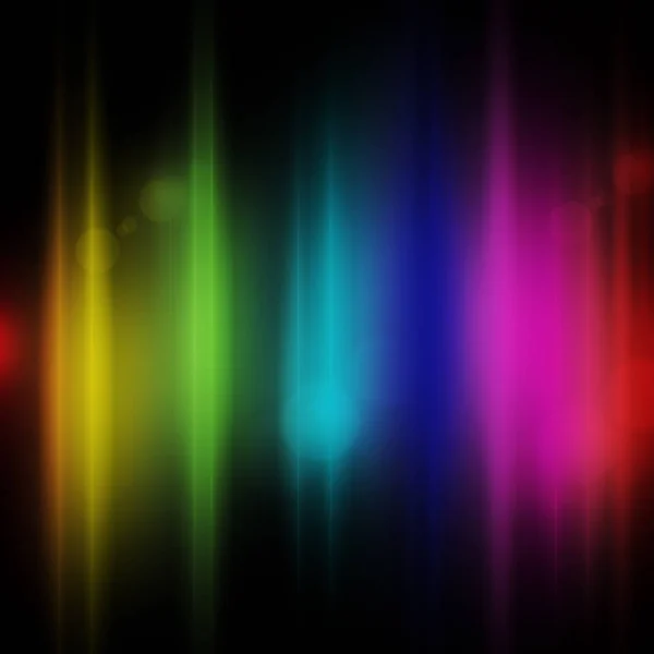 Parlak gökkuşağı arkaplanı, bulanık, ışık efekti, spektrum, arka — Stok fotoğraf
