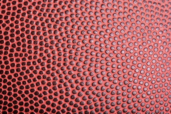 American football or basketball ball close up texture — Stock Photo, Image