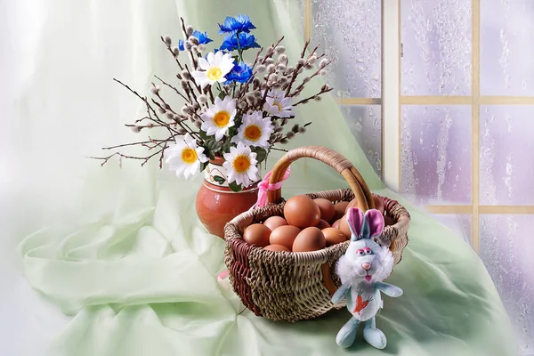 Easter still life . — Stock Photo, Image