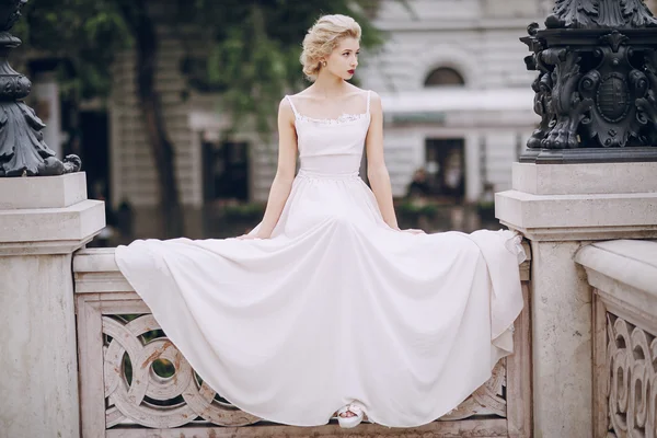 Día de la boda en Budapest — Foto de Stock