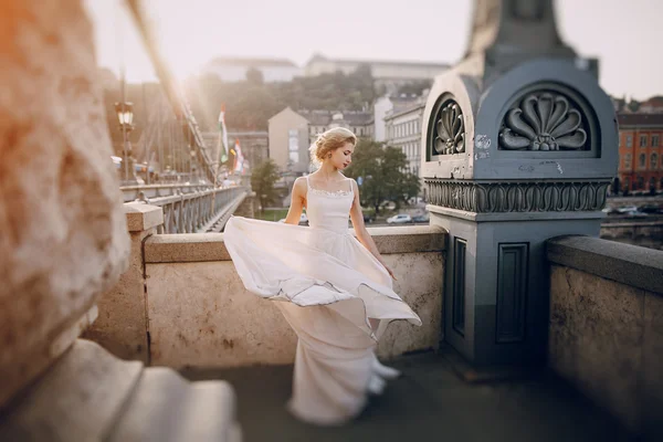 Jour de mariage à Budapest — Photo