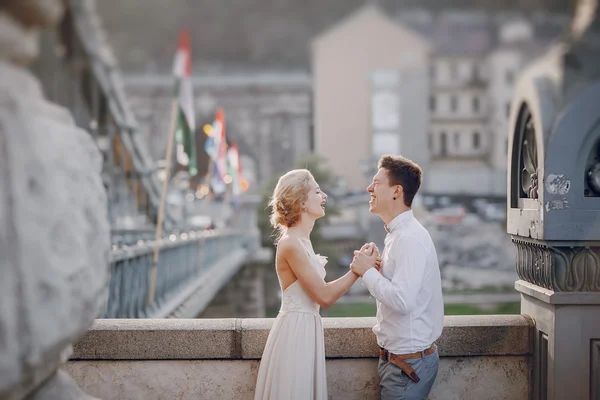 Día de la boda en Budapest —  Fotos de Stock