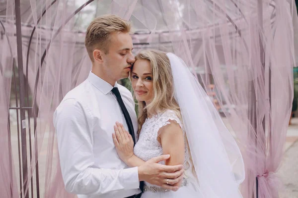 Hochzeitstag in Odessa — Stockfoto