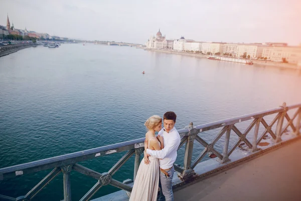 Día de la boda en Budapest — Foto de Stock