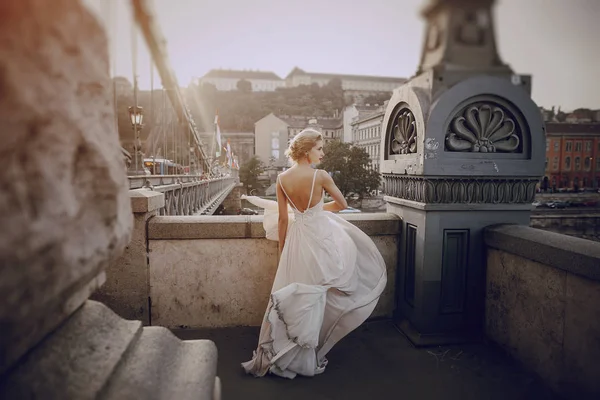 Trouwdag in Boedapest — Stockfoto