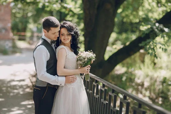 Royal wedding in the old town — Stock Photo, Image