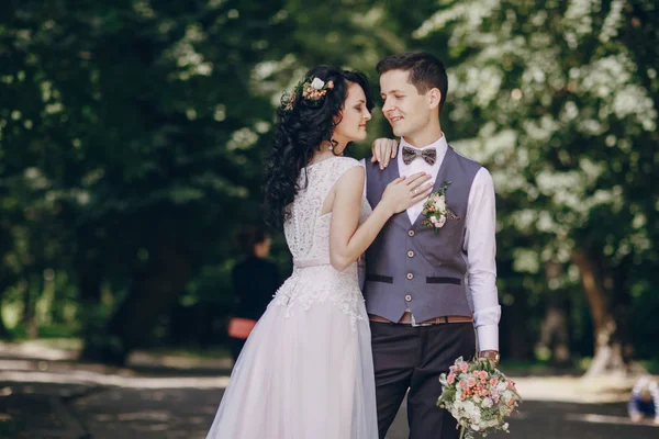 Casamento real na cidade velha — Fotografia de Stock