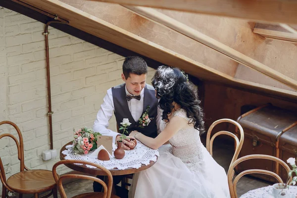 Matrimonio reale nel centro storico — Foto Stock