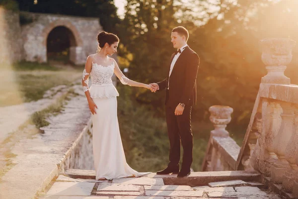 Novia y novio — Foto de Stock