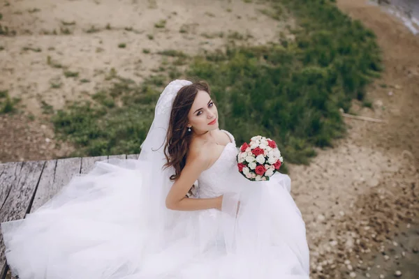 Beautiful bride HD — Stock Photo, Image