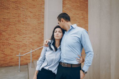 Genç çiftin birlikte