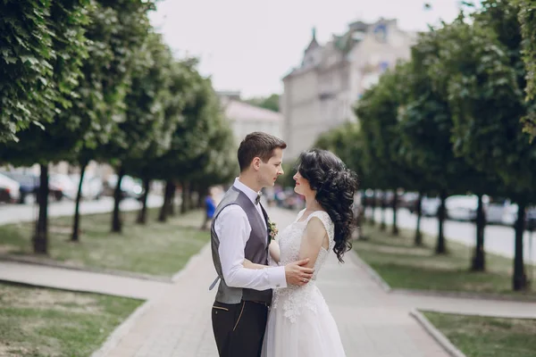 Casamento real na cidade velha — Fotografia de Stock