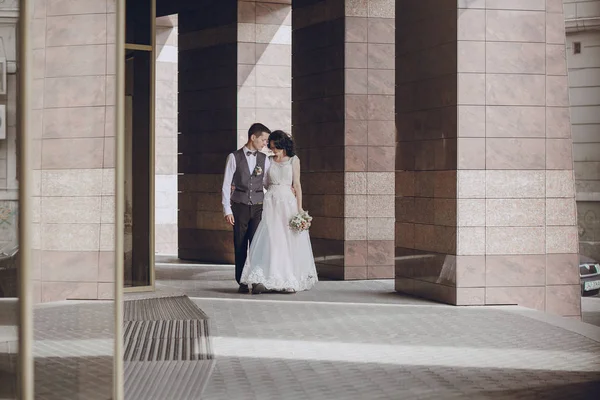 Casamento real na cidade velha — Fotografia de Stock