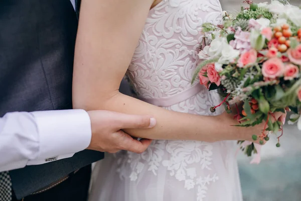 Casamento real na cidade velha — Fotografia de Stock