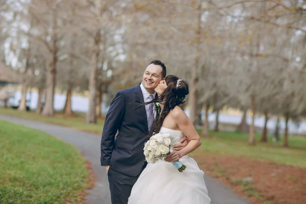 Meraviglioso giorno del matrimonio — Foto Stock