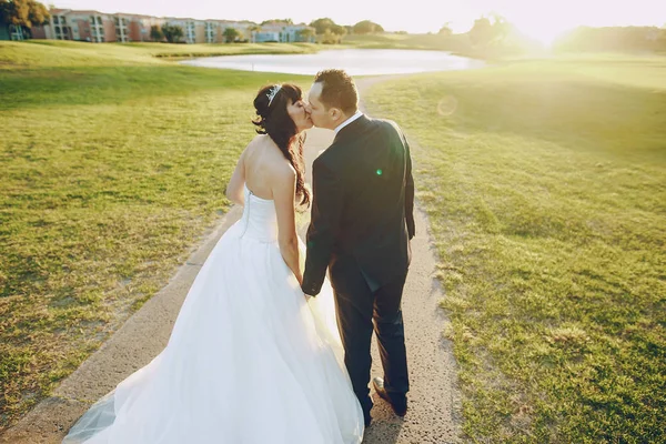 Wunderbarer Hochzeitstag — Stockfoto