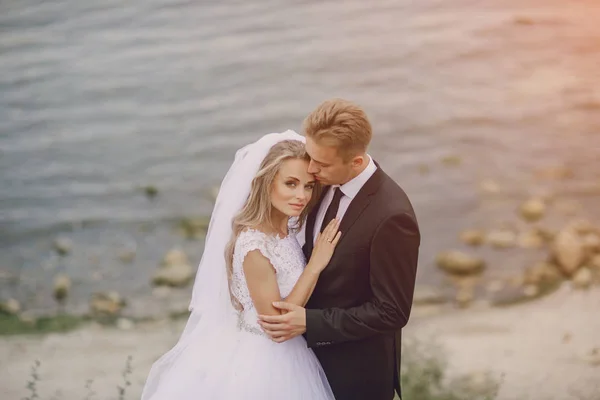 Dia do casamento em odessa — Fotografia de Stock