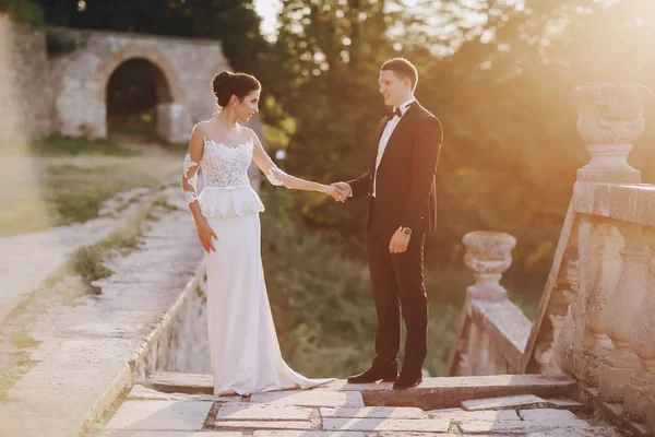 Bruid en bruidegom — Stockfoto