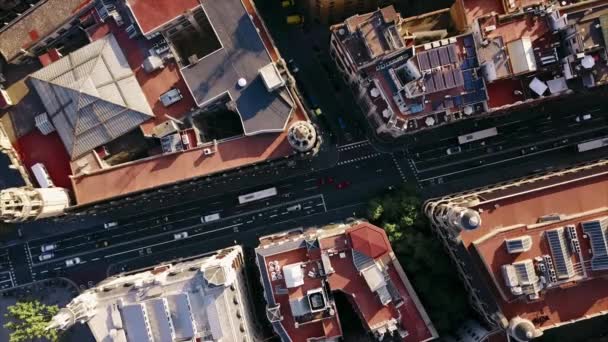 夏の日のバルセロナ — ストック動画