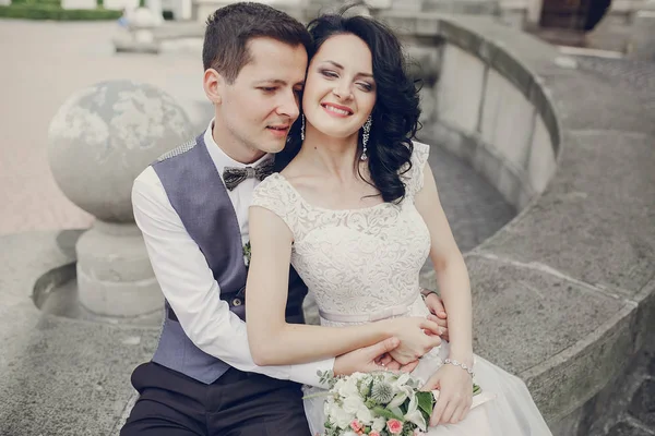 Matrimonio reale nel centro storico — Foto Stock