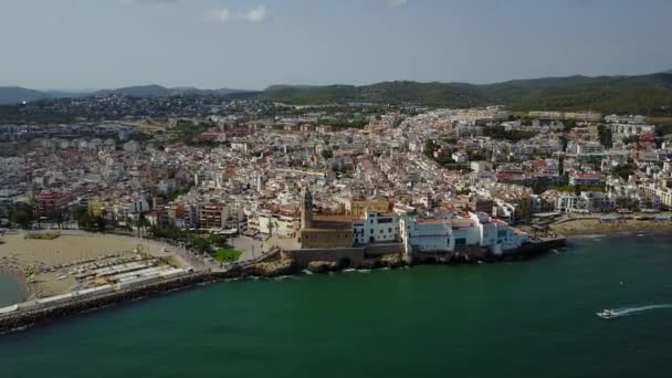 Lugares de interés de Sitges — Vídeo de stock