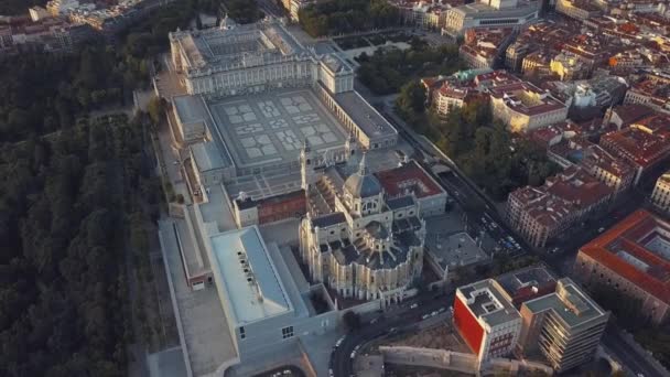 Pałac Królewski w Madrycie — Wideo stockowe
