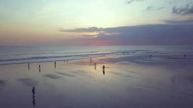 Bali güzel gün batımı