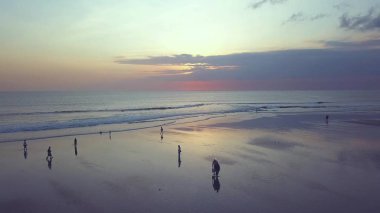 Bali güzel gün batımı