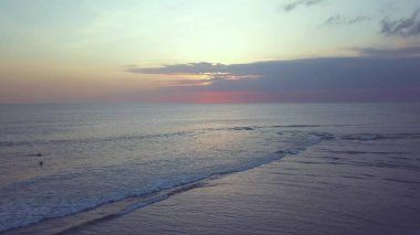 Bali güzel gün batımı